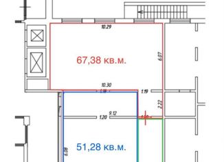 Сдается в аренду торговая площадь, 67.37 м2, посёлок Коммунарка, улица Александры Монаховой, 84к4