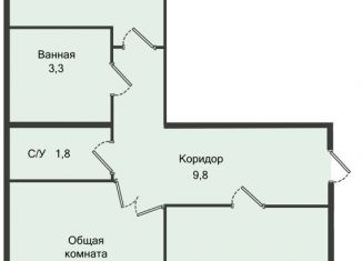 Продается 2-комнатная квартира, 57.4 м2, Ставропольский край