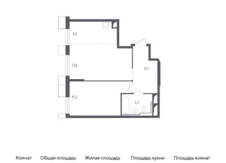 Продажа однокомнатной квартиры, 54.5 м2, Красногорск, жилой комплекс Спутник, 19