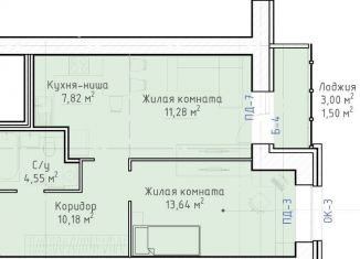 Продажа двухкомнатной квартиры, 49 м2, Кировская область, улица Красный Химик, 1