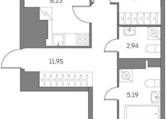 Продажа двухкомнатной квартиры, 64.2 м2, Москва, Рязанский проспект, 2с27