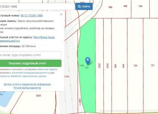 Продажа земельного участка, 223 сот., село Ивановка