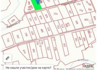 Продажа земельного участка, 8 сот., село Большое Афанасово, Радужная улица