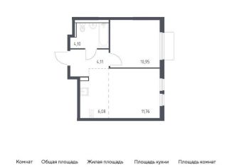 Продажа однокомнатной квартиры, 37 м2, Московская область, проспект Василия Мамрова, 6