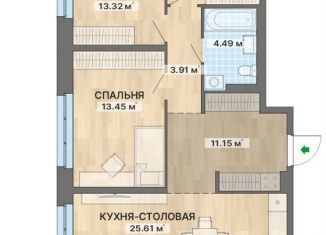 Продаю четырехкомнатную квартиру, 105.4 м2, Свердловская область