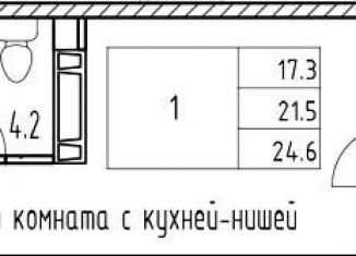Квартира на продажу студия, 22.9 м2, Ростов-на-Дону