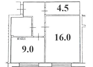 Продам 1-ком. квартиру, 38 м2, Ленинградская область, улица Ветеранов, 8