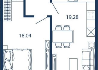 Продаю 2-ком. квартиру, 50.3 м2, Сестрорецк, улица Инструментальщиков, 18