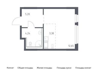 Продажа квартиры студии, 25.5 м2, Колпино, ЖК Новое Колпино