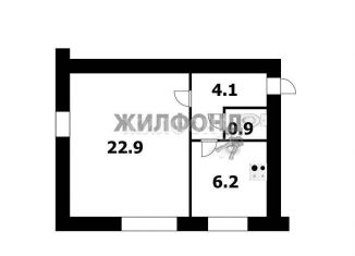 Продажа однокомнатной квартиры, 34.1 м2, Новосибирск, Экономическая улица, 1, метро Берёзовая роща
