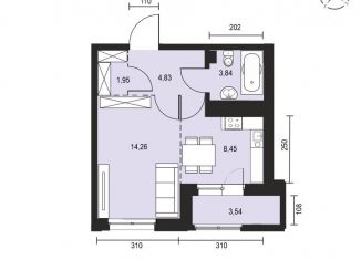 Продажа 1-комнатной квартиры, 36.9 м2, Иркутск, Свердловский округ