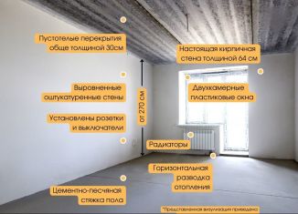 Продается однокомнатная квартира, 49.5 м2, посёлок Московский, Новая улица, 15