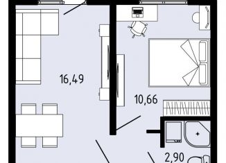 Продажа двухкомнатной квартиры, 33.1 м2, Пермский край