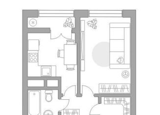 Продается 1-комнатная квартира, 32.2 м2, Балашиха, жилой комплекс Пехра, к1