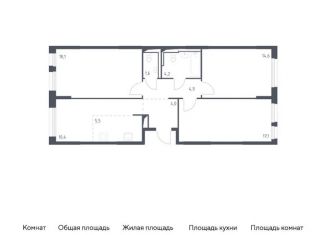 Продам 3-комнатную квартиру, 80.4 м2, Москва, САО, Ленинградское шоссе, 229Ак2