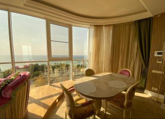 Сдается в аренду четырехкомнатная квартира, 172 м2, Сочи, Курортный проспект, 108/6, микрорайон Приморье