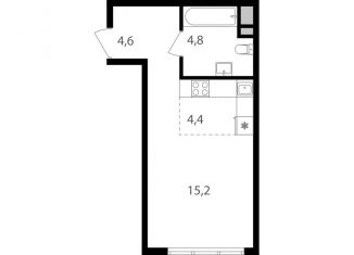 Продаю квартиру студию, 29 м2, Москва, Головинский район, Михалковская улица, 48с1