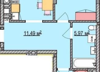 Продажа 2-комнатной квартиры, 75.5 м2, Калининградская область, улица Гагарина, 87