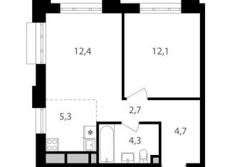 Продам 2-ком. квартиру, 41.5 м2, Москва, Михалковская улица, 48с1, Головинский район