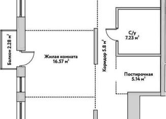 Продаю четырехкомнатную квартиру, 115.2 м2, Новосибирская область, Дачное шоссе, 20Б