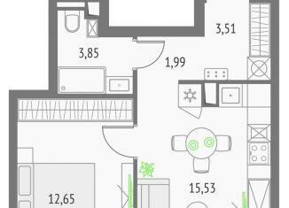 Продается 1-комнатная квартира, 37.5 м2, Москва, метро Дмитровская