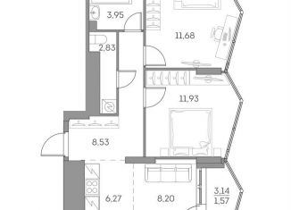 Продам 2-комнатную квартиру, 55 м2, Москва, Рязанский проспект, 2с27, ЮВАО