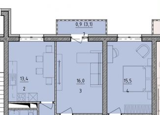 Продам двухкомнатную квартиру, 51 м2, Грозный, Ильинская улица, 8