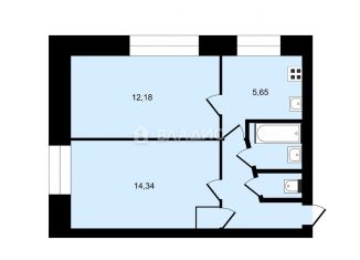 Продам 2-комнатную квартиру, 40.5 м2, Петушки, улица Маяковского, 21