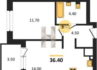 Продажа однокомнатной квартиры, 36.4 м2, Новосибирская область, автодорога № 11