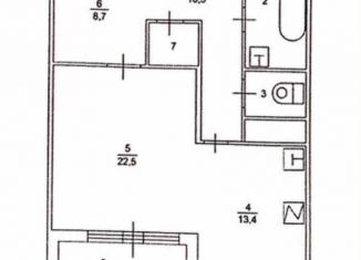 Продаю 1-ком. квартиру, 65 м2, Красногорск, ЖК Мыс Первый, Павшинский бульвар, 38