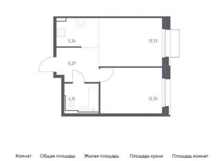 Продажа 1-ком. квартиры, 42.2 м2, Москва, жилой комплекс Квартал Герцена, к1