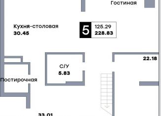 5-ком. квартира на продажу, 228.8 м2, Самарская область