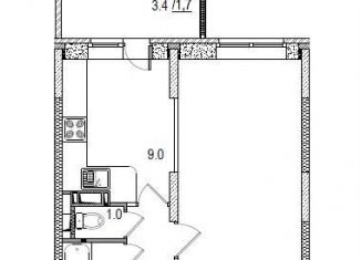 Продаю 1-комнатную квартиру, 36 м2, Ногинск, Юбилейная улица, 4А