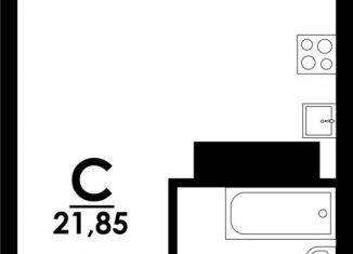 Продаю квартиру студию, 21.9 м2, Нижний Новгород, метро Комсомольская, Коломенская улица, 8к4