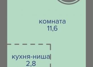 Квартира на продажу студия, 22.8 м2, Пермь, шоссе Космонавтов, 309А