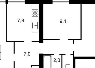 Продам 3-ком. квартиру, 64.5 м2, Москва, метро Петровский парк, Часовая улица, 4к2