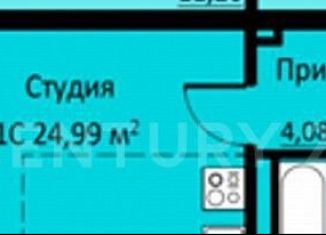 Продажа квартиры студии, 25 м2, деревня Кондратово, Водопроводная улица, 6