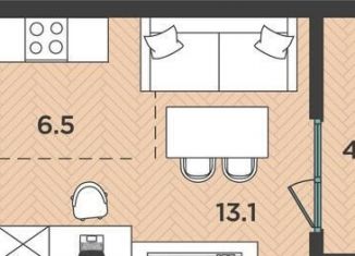 1-комнатная квартира на продажу, 29.1 м2, Архангельская область