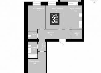 Продам 3-комнатную квартиру, 82 м2, Сыктывкар