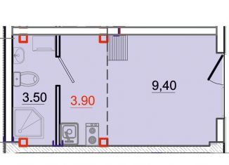 Продам однокомнатную квартиру, 16.8 м2, Севастополь