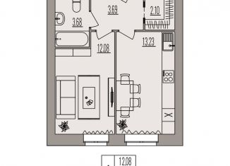 Продажа 1-комнатной квартиры, 34.8 м2, Волгоград, Дзержинский район