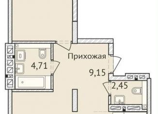 Продаю двухкомнатную квартиру, 76.7 м2, Новосибирск, улица Дуси Ковальчук, 248/1