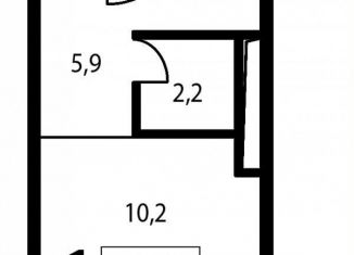 Продается квартира студия, 18.3 м2, Москва, Аминьевское шоссе, 7, ЗАО