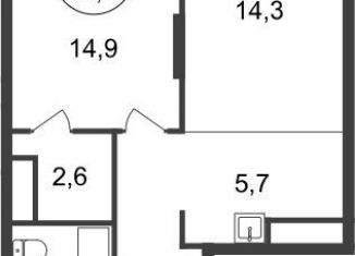 Продаю 2-ком. квартиру, 54.6 м2, Москва, 11-я фаза, к3