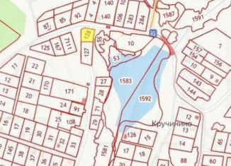 Продаю земельный участок, 10 сот., деревня Кручинино, Озёрная улица, 12