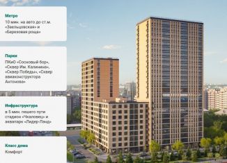 Продается 1-ком. квартира, 40 м2, Новосибирск, метро Золотая Нива, улица Авиастроителей, 3/1