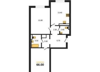 Продам двухкомнатную квартиру, 66 м2, Воронеж, улица Загоровского, 5/4