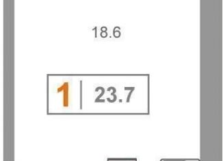 Продажа квартиры студии, 21.8 м2, Тюмень, улица Голышева, 2к3