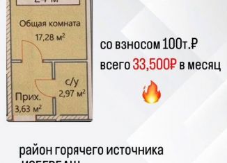 Продается квартира студия, 24 м2, Избербаш, улица Джабраилова, 5