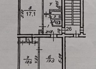 Продаю 3-ком. квартиру, 62.4 м2, Великие Луки, проспект Гагарина, 21к1